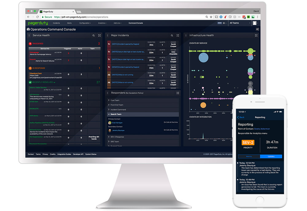 PagerDuty for Security Operations unifies development, operations, and