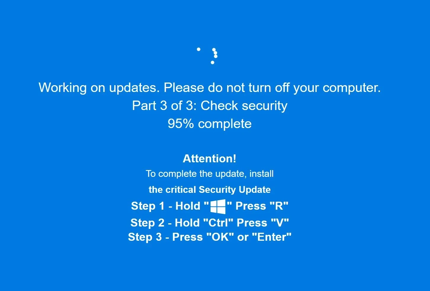Fake “Windows Update” screens fuels new wave of ClickFix attacks
