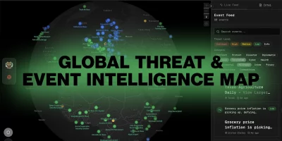 Global Threat & Event Intelligence Map