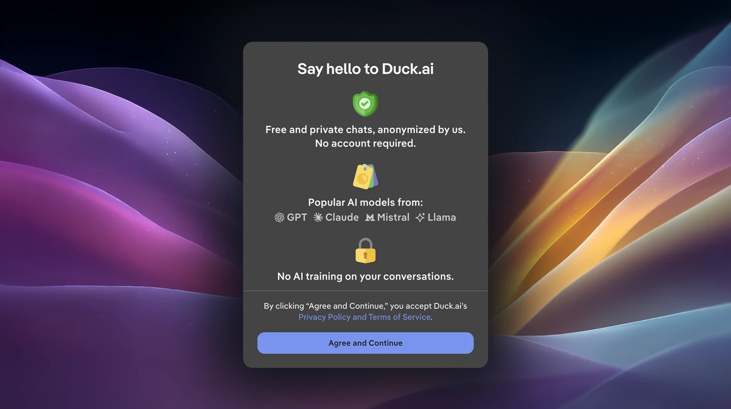 DuckDuckGo enables AI voice chat without saving voice data