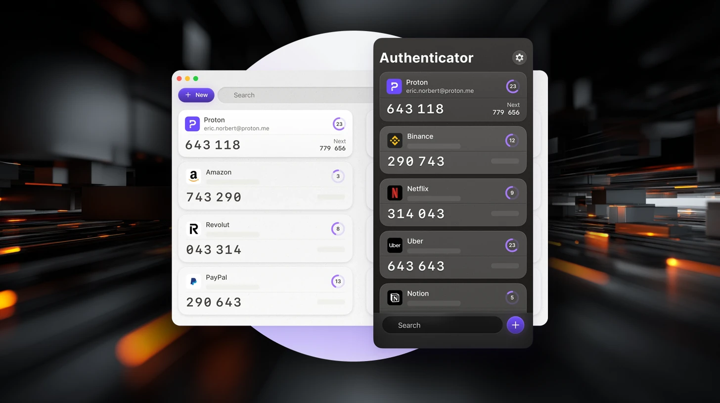 Product showcase: Proton Authenticator is an end-to-end encrypted, open source 2FA app