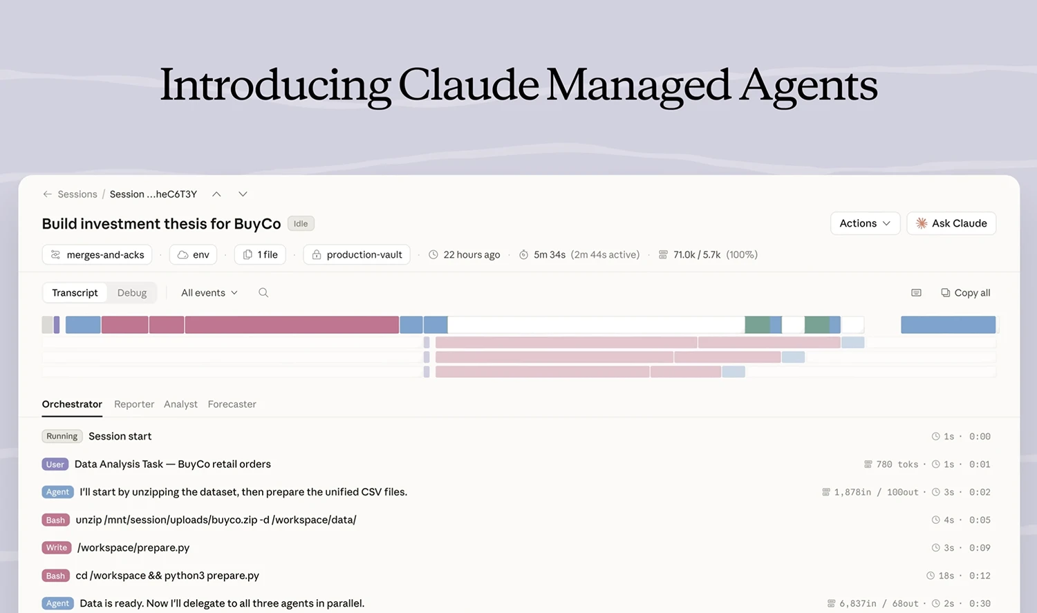 Claude Managed Agents bring execution and control to AI agent workflows