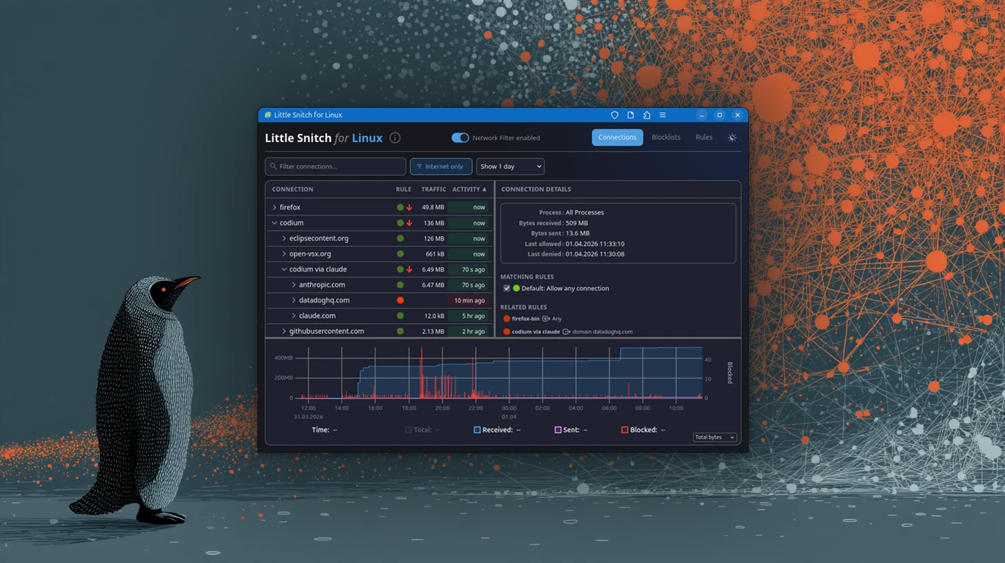 Little Snitch for Linux shows what your apps are connecting to