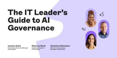 Storyblok The IT Leader’s Guide to AI Governance webinar