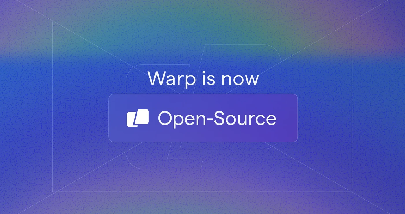 Warp open sources its AI terminal client