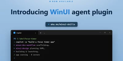 WinUI agent plugin