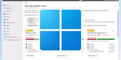 Microsoft Intune security update status