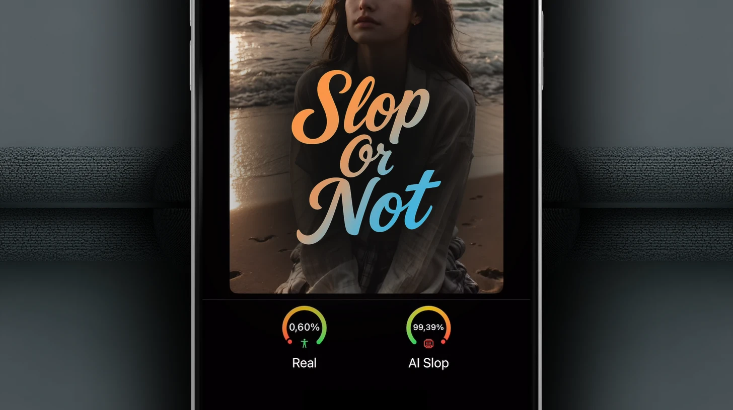 Product showcase: Is this image real? Slop or Not investigates