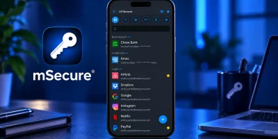 mSecure password manager